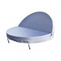 Runde Spa-Abdeckung 200 cm Weather Shield grau
