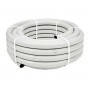 Tuyau souple PVC blanc Diam 63 ép 6mm, 25ML Hidrotubo
