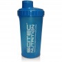 Shaker bleu transparent Scitec Nutrition