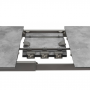 Table Oron Lafuma Ciment pieds titane extensible (6 à 8 personnes) 170/205x100 ht 77cm