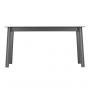 Table Oron Lafuma Ciment pieds titane (4 à 6 personnes) 150x100 ht 77cm