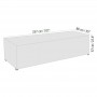 Housse de protection de canapé 3-4 places 257cm HP03550
