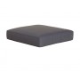 Table basse 85x85cm TEKURA en teck - plateau en HPL ardoise