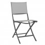 Chaise pliante AMAKA grise CH00211 Les Jardins