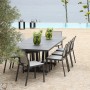 Table extensible AMAKA 8/10 places 162-244cm plateau céramique