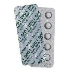 Nachfüllpack Test-Tabletten DPD n ° 1 (100) schnell