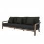 COPENHAGUE 3-Sitzer Durateck Sofa - Sunbrella Graphito Sitz