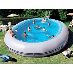 Oberirdisches Schwimmbad Zodiac Original ovale Ovline 3000 dim ext 9,2x6,30 m