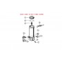 Hayward Chlorinator Brominator Nr. 8 Spannschlüssel Ref SPX3100T