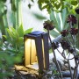 Tinka Solar Laterne aus Teak 25cm Les Jardins
