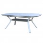 Table extensible SAGAMORE 200/300cm aluminium blanc TA09000