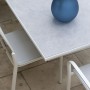 Table extensible AMAKA 8/10 places 162-244cm plateau céramique