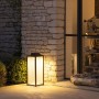 Lampe tradition solaire en alu ht 65cm Les Jardins