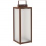 Lampe tradition solaire en alu ht 65cm Les Jardins