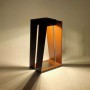 Lanterne solaire SKAAL 40cm Corten Les Jardins TINK127