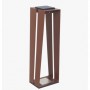 Lanterne solaire SKAAL 70cm Corten TINK128