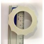 OWM Düse weiß 12mm Durchmesser 2" extern für Betonpool A-5202-W