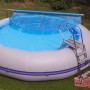 Bâche à bulles solaire piscine ronde diam 3,80m