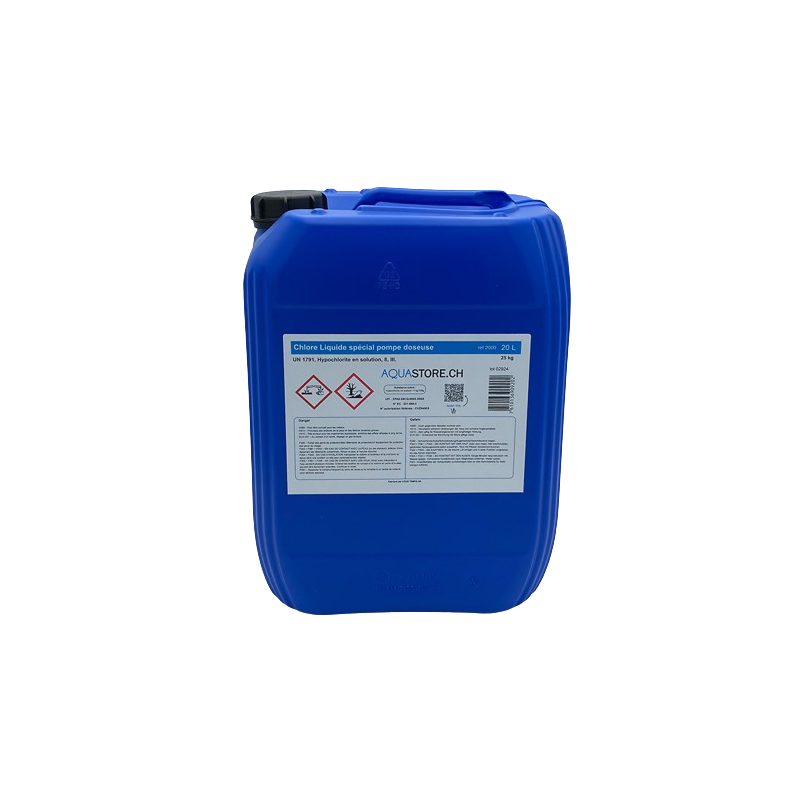 Chlore liquide 20L