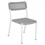 Chaise Rancho empilable tressée CH07022 Les Jardins