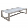 Table basse SKAAL 80x156cm Duratek HPL béton ciré TA04021 Les Jardins