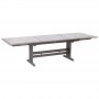 Tisch ausziehbar HEGOA 190-280cm Aluminium Muscade