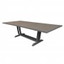 Table extensible AMAKA 10-12 places 200-300cm céramique grise TA03804
