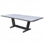 Table extensible AMAKA 10-12 places 200-300cm céramique grise TA03804