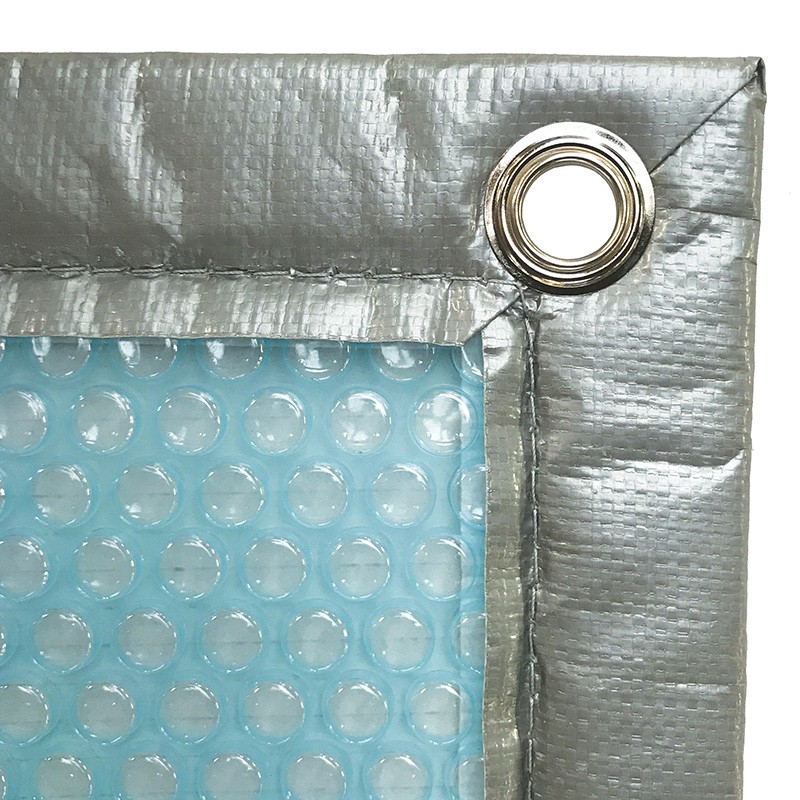 Runde Luftpolsterplane Sol+Guard 500 Mikron Durchmesser 2,06m