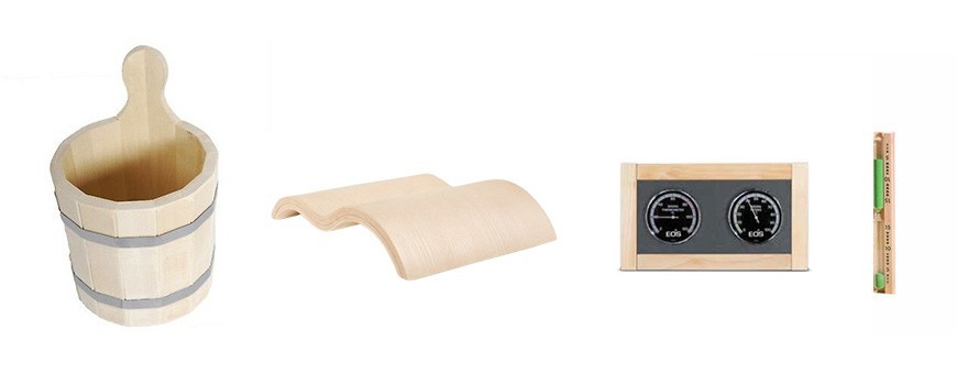 Accessoires pour sauna